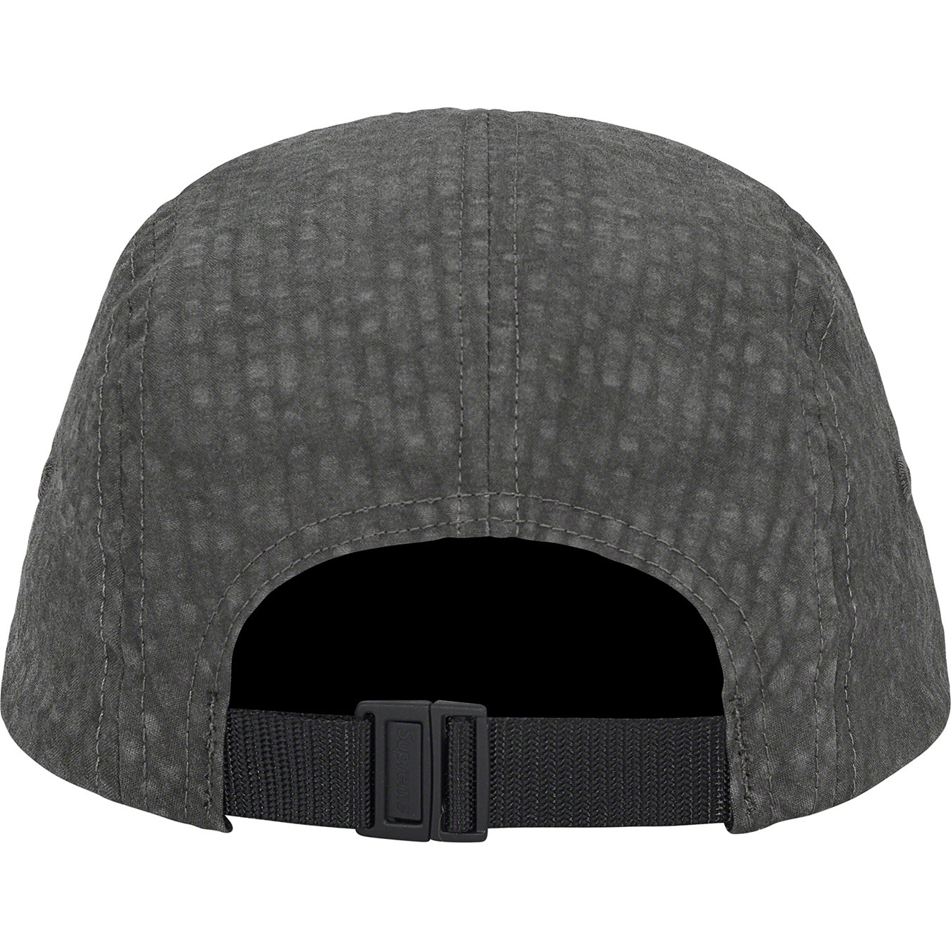 Washed Seersucker Camp Cap view 11